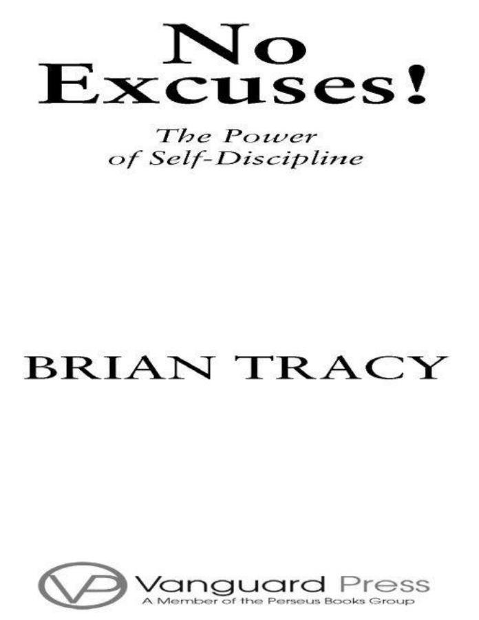 No Excuses The Power Of Self - Discipline